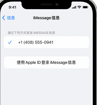 静乐apple维修iPhone上无法正常发送iMessage信息 